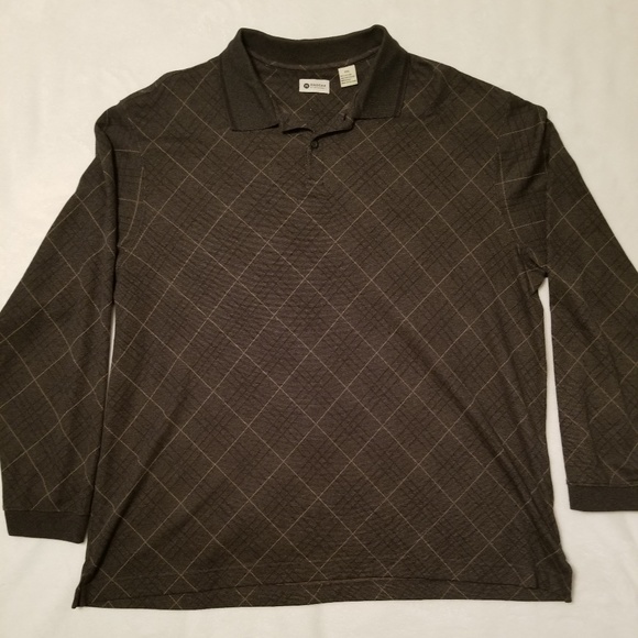 Haggar cotton pullover patterned top. - Picture 4 of 4